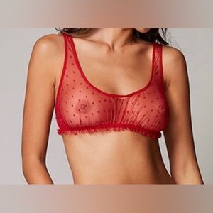 Only Hearts Coucou Red Bralette